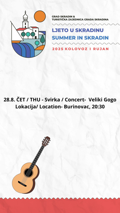 FOTO: Za kraj kolovoza Skradin donosi raznolik glazbeni program