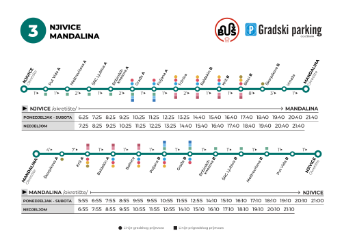 Fotografija 3 - Jesenski vozni red gradskih i prigradskih linija