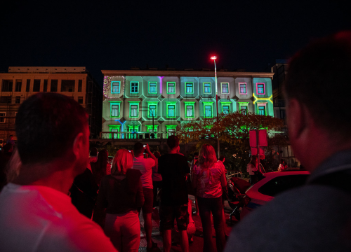Fotografija 1 - Šibenik impresivnim dron showom obilježio jubilarno izdanje manifestacije Light is life
