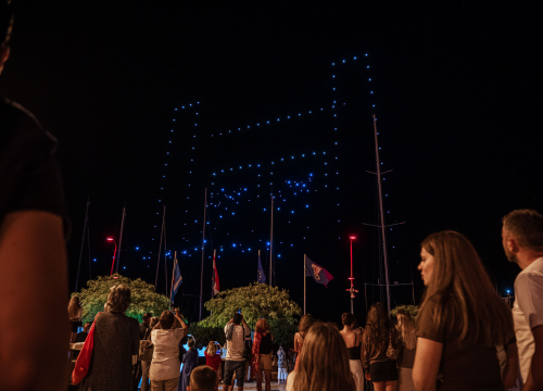 Fotografija 11 - Šibenik impresivnim dron showom obilježio jubilarno izdanje manifestacije Light is life