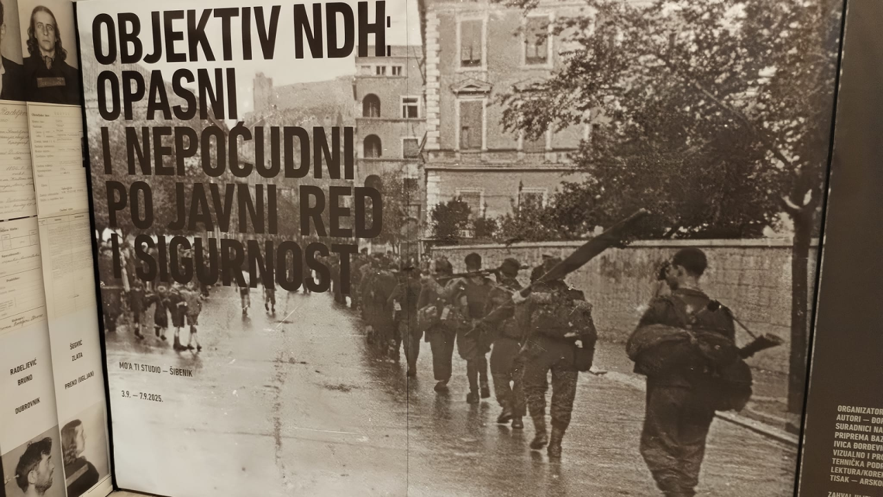 Izložba 'Objektiv NDH' označila početak 13. izdanja Festivala alternative i ljevice u Šibeniku