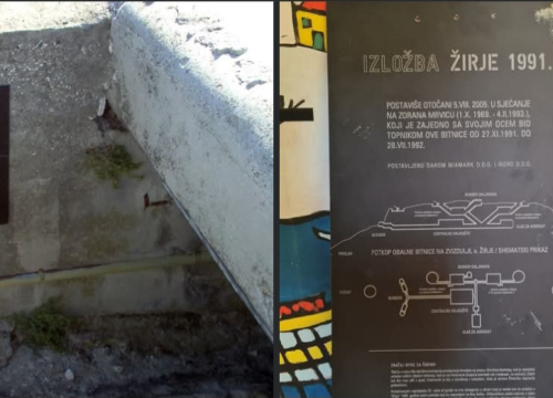 Kale optužio organizatora braniteljskog prosvjeda Šižgorića za nestanak izložbe o ratnim zbivanjima na Žirju