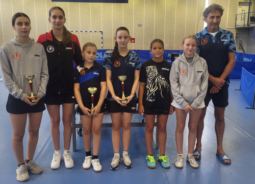 Šibenske stolnotenisačice u Dugom Selu do dva druga i jednog trećeg mjesta