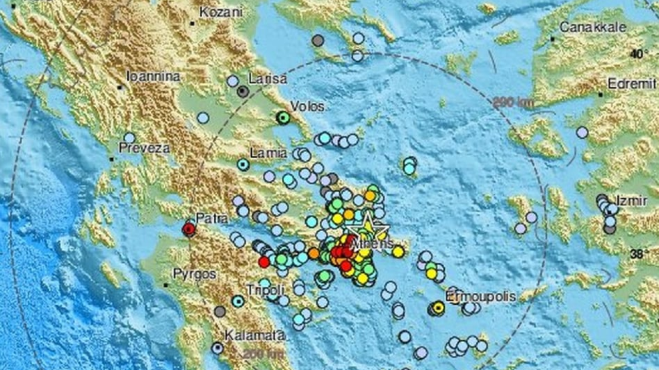 Snažan potres pogodio Grčku