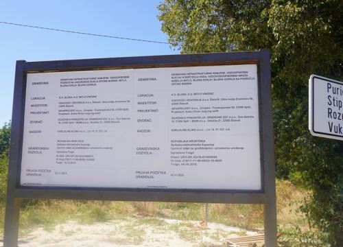 Fotografija 2 - Šibenski 'Vodovod i odvodnja' doveo vodu iz Krke i do zagorskog dijela Općine Marina