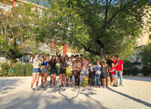 Održana akcija čišćenja oko dječjeg igrališta u Ulici Petra Preradovića