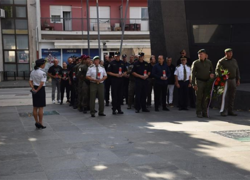 Uoči održavanja natjecanja 'Štit domovine', u Kninu odana počast braniteljima