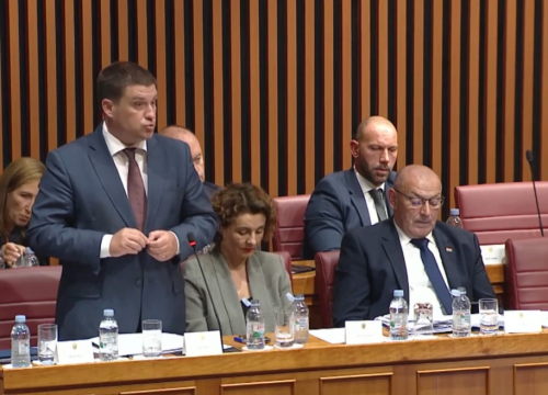 Ministar Butković u Saboru najavio velika ulaganja u infrastrukturu na području Šibensko-kninske županije