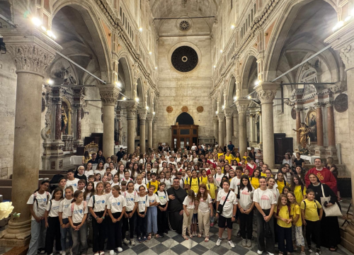 Dječji zborovi zapjevali prvog dana devetnice sv. Mihovilu