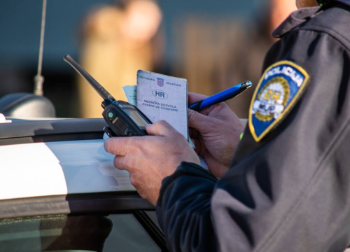 Policija u Šibeniku uhvatila još jednog vozača za volanom bez dozvole