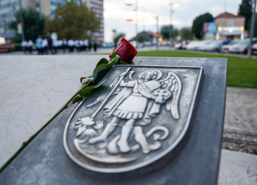 Središnja svečanost 34. obljetnice Rujanskog rata: Mimohod branitelja i bakljada na Šibenskom mostu