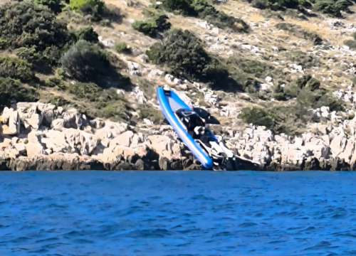 Gliserom se pokušao 'popeti' na Zlarin: 'Čuli smo dva jaka udarca'