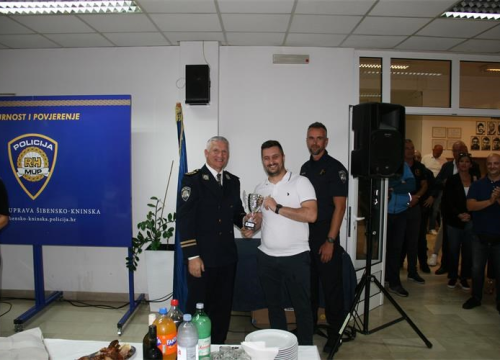 U Šibeniku obilježen Dan policije: 'Sigurnost na našem području je na visokoj razini'