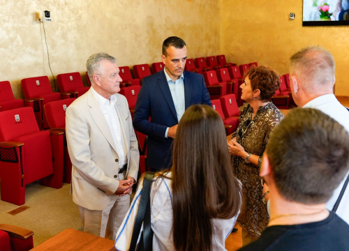 Ukrajinsko izaslanstvo u sklopu studijskog posjeta posjetilo Šibenik