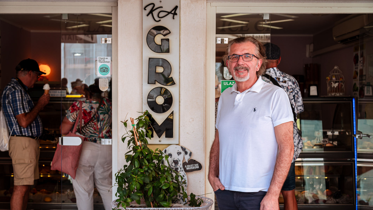 Igor Kuffner već 13 godina stoji iza najpopularnijeg sladoleda u Šibeniku: 'Nisam tražio slastičarnicu, ona je našla mene'