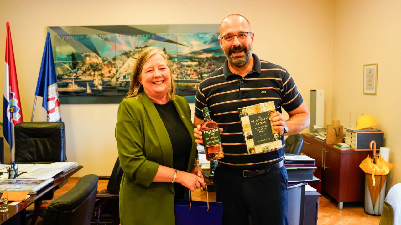 Irska veleposlanica Wendy Dorman-Smith posjetila Danijela Miletu