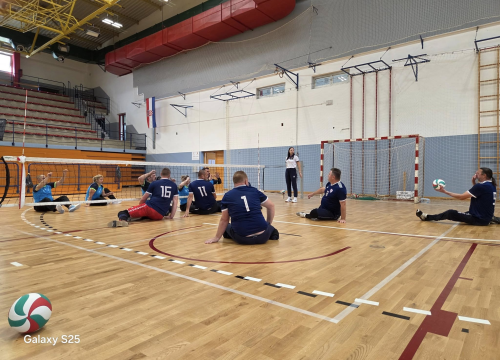 Fotografija 15 - FOTO Klub sjedeće odbojke Knin 95 domaćin Kupa Hrvatske: Naslov pripao Zagrebu