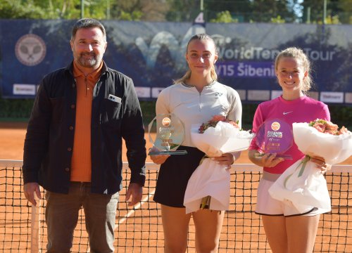 Fotografija 10 - FOTO Ana Konjuh u nedjeljnom finalu Šibenika, u parovima titula češko-slovačkoj kombinaciji