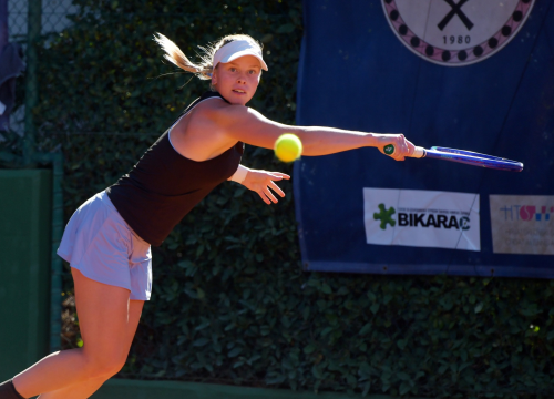 Fotografija 12 - FOTO Ana Konjuh u nedjeljnom finalu Šibenika, u parovima titula češko-slovačkoj kombinaciji