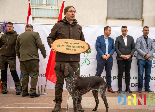 Fotografija 7 - U Drnišu otvoreno Državno prvenstvo u radu lovnih pasa