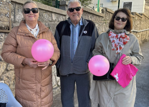 Fotografija 10 - Obilježen Dan ružičaste vrpce u Drnišu