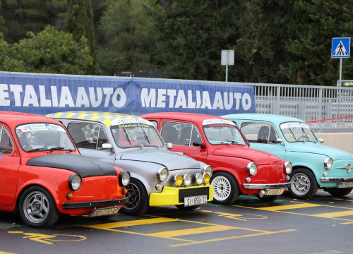 Mali 'Fiće' okupirali Skradin: U sklopu Super autoslaloma danas održan 8. Promo Fićo kup