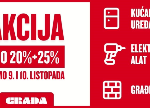 Fotografija 1 - FOTO Velika akcija u Građa prodajnim centrima – Samo 9. i 10. listopada!