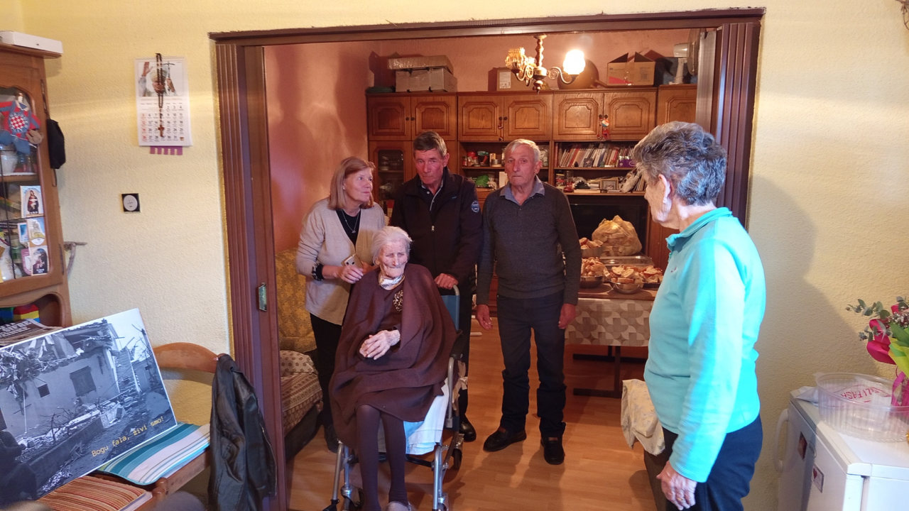 Vodičanka Jušta Juričev-Grginov proslavila 100. rođendan: 'Što sve stane u tu stvarnost ljudskog života...'