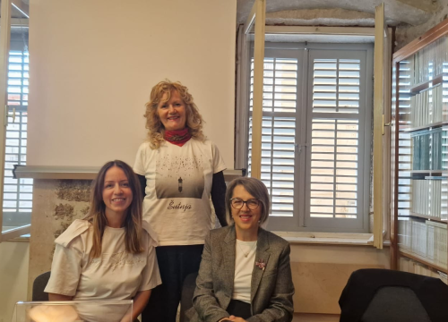 Fotografija 3 - Šibenska gradska knjižnica u Splitu predstavila radove Maje Gulin i Aljoše Vukovića