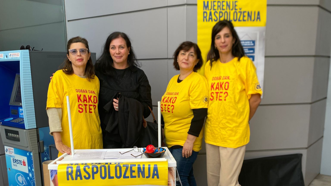 Šibenčani mjerili svoje raspoloženje u akciji 'Dobar dan, kako ste?'