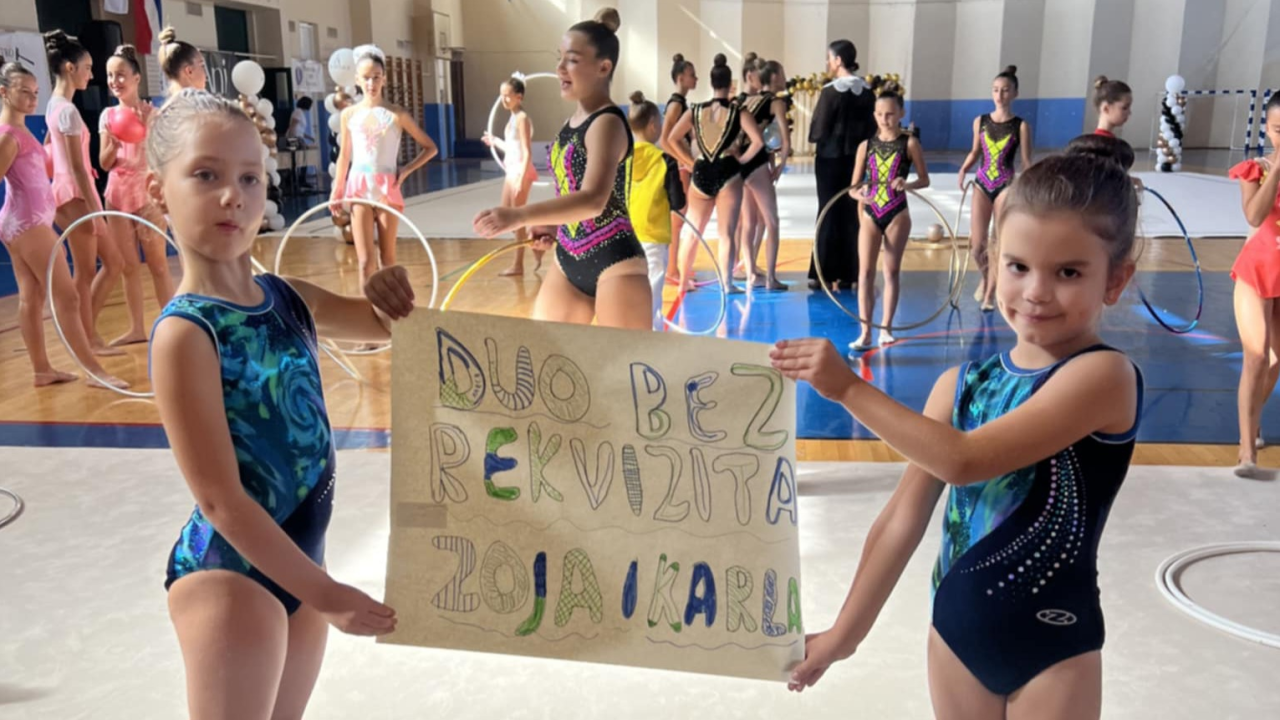 GK Šibenik Dalmacija briljirao u Trogiru: Brojne medalje i odlični rezultati šibenskih gimnastičarki