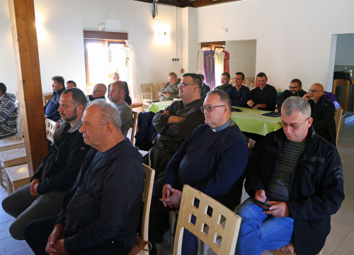 Fotografija 1 - Održana redovna mjesečna rekolekcija svećenika Šibenske biskupije