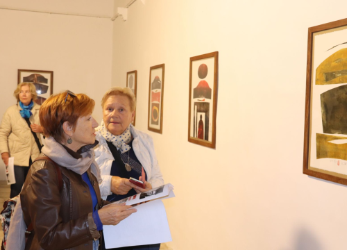 Fotografija 14 - Otvorena izložba grafika Leona Zakrajšeka u Krševanu