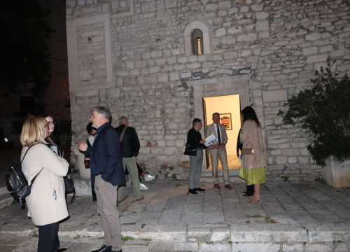 Fotografija 1 - Otvorena izložba grafika Leona Zakrajšeka u Krševanu