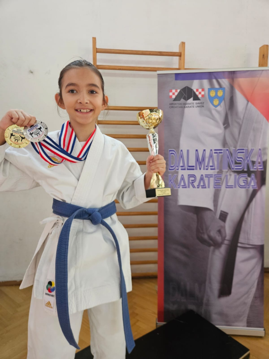 KK Okit najuspješniji klub Dalmatinske karate lige u Kaštelima
