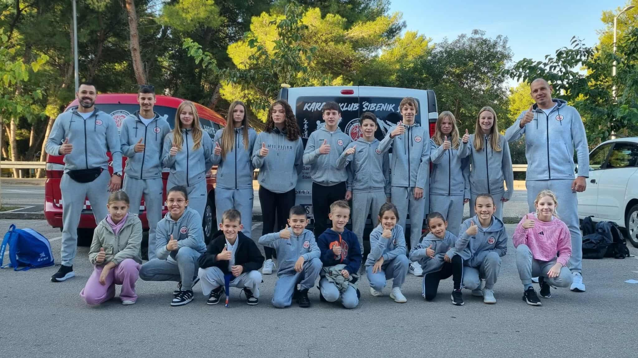 Karateke Šibenika 1066 u Kaštelima potvrdile odličnu formu uoči državnog prvenstva