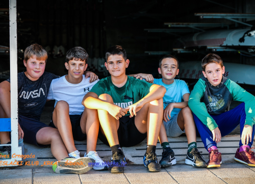 Fotografija 2 - FOTO Krka poslala najmlađe veslače na Pag: Vratili se s tri zlata, srebrom i broncom