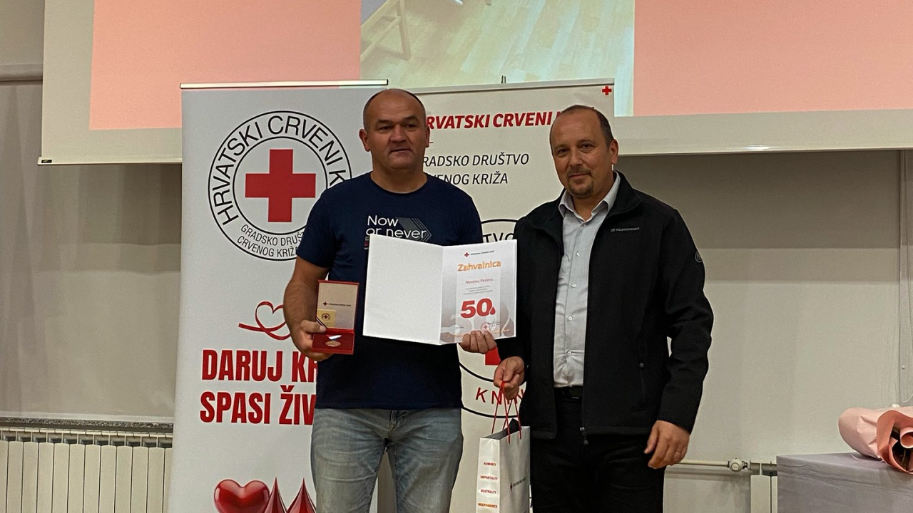 Crveni križ Knin obilježio Dan darivatelja krvi: 'Prikupili 670 doza samo u ovoj godini'