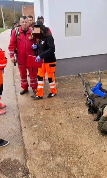 HGSS-ovci spašavali lovca kod Drniša