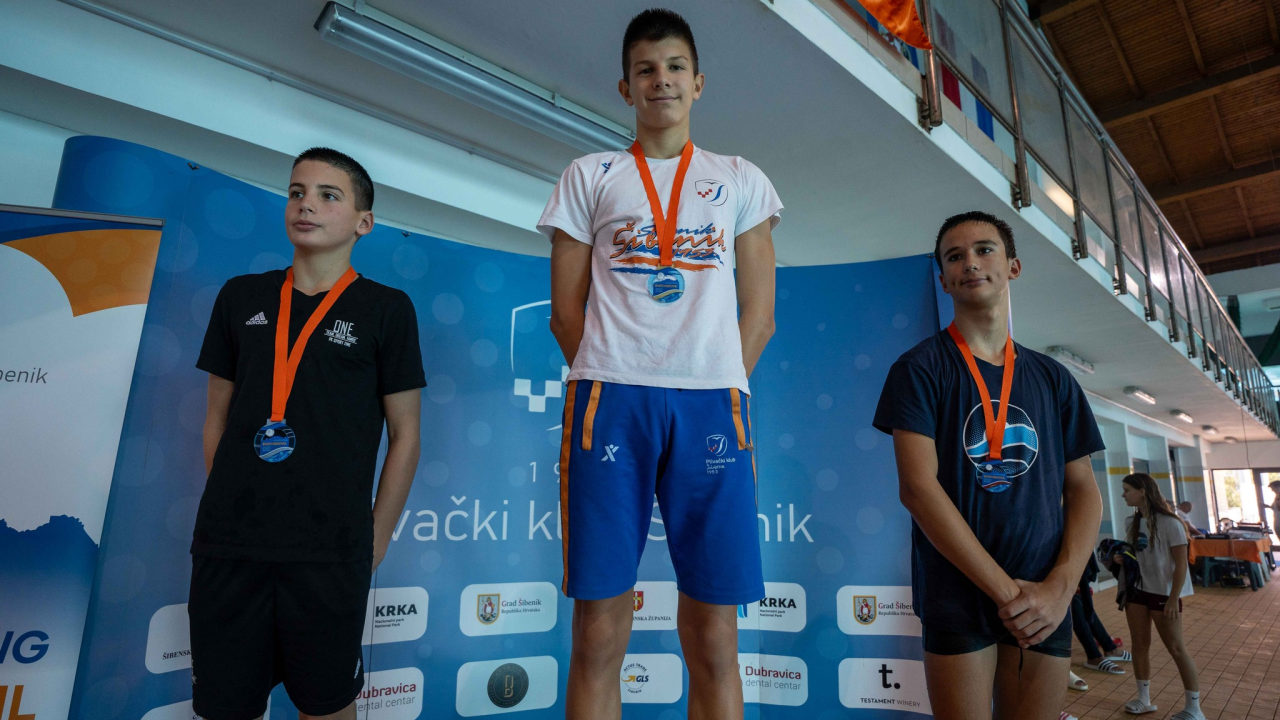 Na 'Svetom Mihovilu' 300 plivača, Šibeniku tri medalje