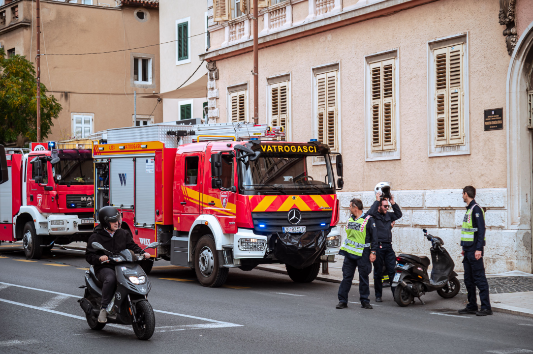 Vatrogasna vježba spašavanja i evakuacije učenika