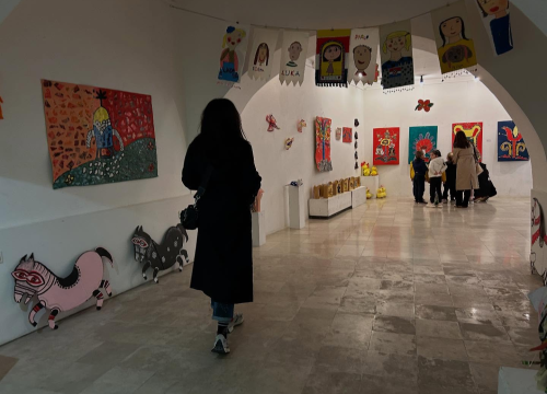 Fotografija 3 - U Krševanu otvorena izložba 'Prilozi za Muzej dječjeg likovnog stvaralaštva'