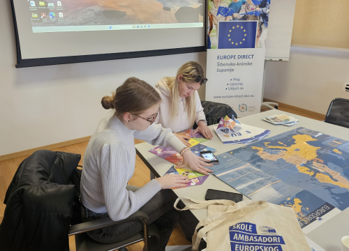 Fotografija 1 - Izazovi i prijetnje u digitalnom svijetu: Učenici Ekonomske škole obilježili Dan sigurnijeg interneta