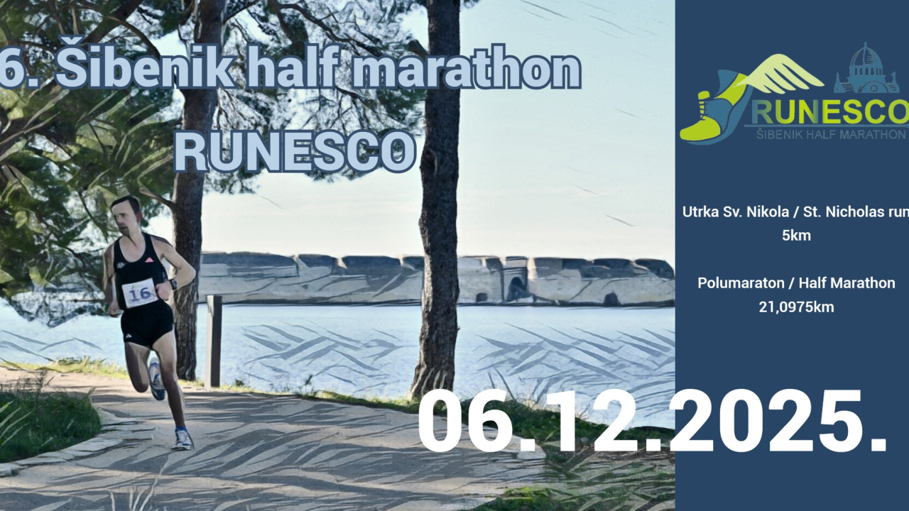 6. Šibenski polumaraton 'RUNESCO'