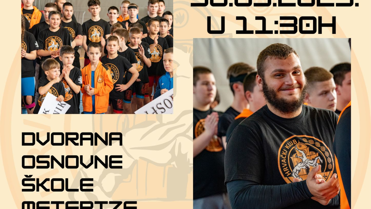 U Šibeniku u nedjelju Regionalno natjecanje u hrvanju: 'Podržite naše mlade hrvače'